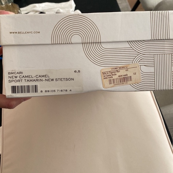 Belle Sigerson Morrison Camel Suede Strappy booties - Picture 12 of 15